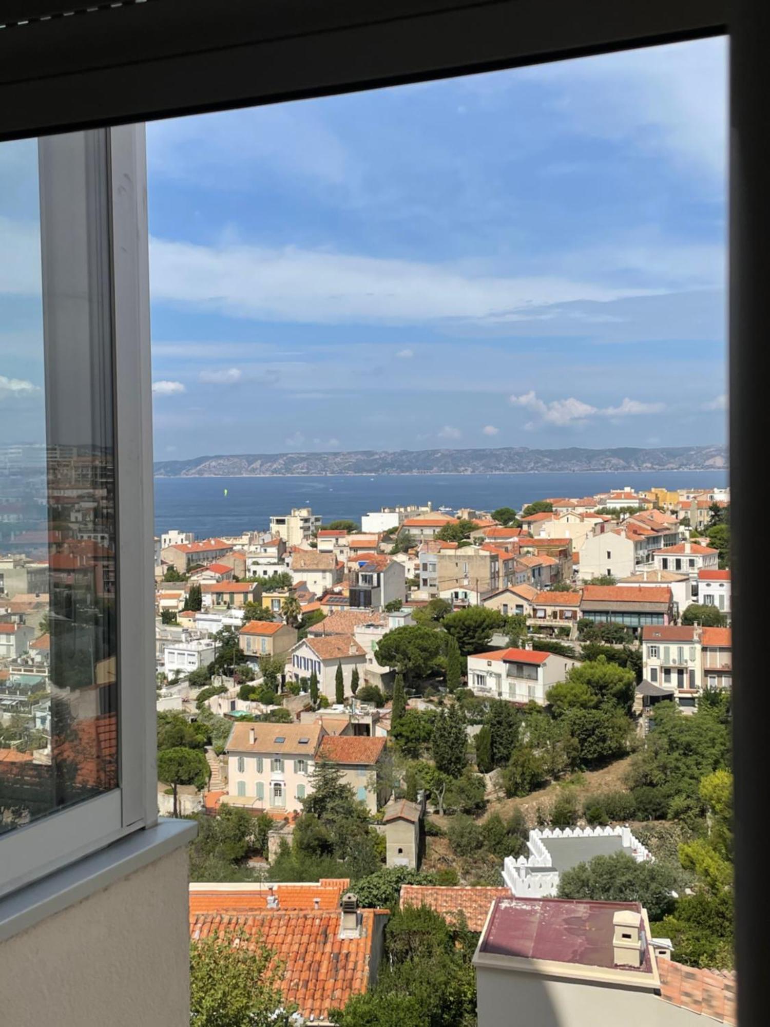 Apartamento Vu Sur Mer Corniche Marsella Exterior foto