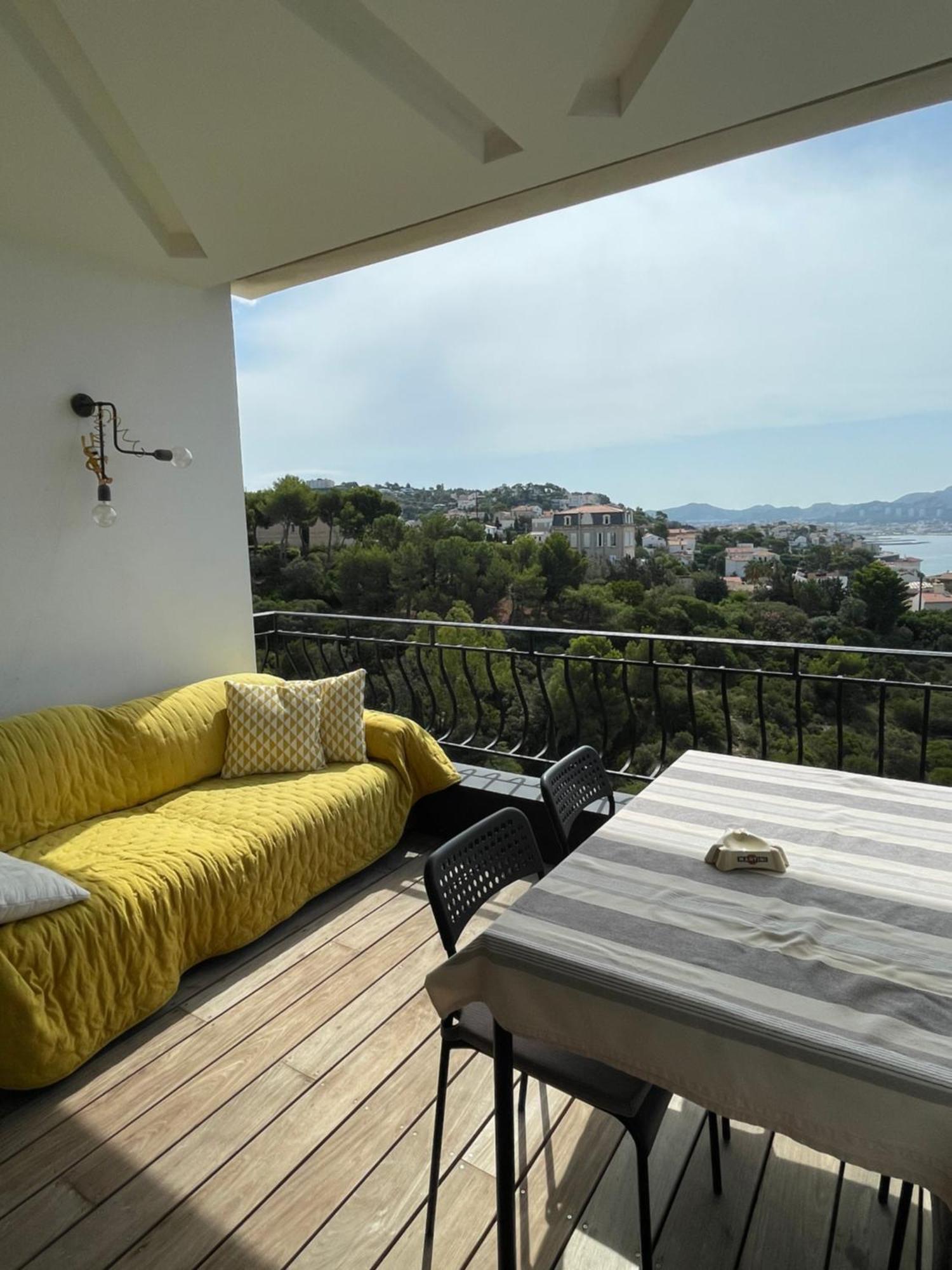 Apartamento Vu Sur Mer Corniche Marsella Exterior foto