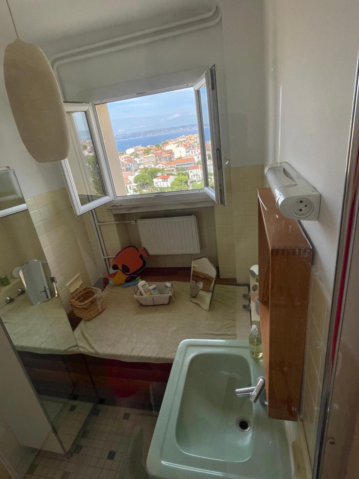 Apartamento Vu Sur Mer Corniche Marsella Exterior foto